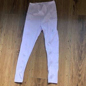 Free people movement light purple women’s leggings